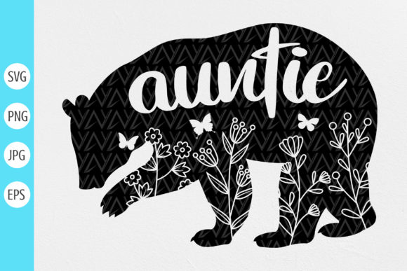 Auntie Bear Floral