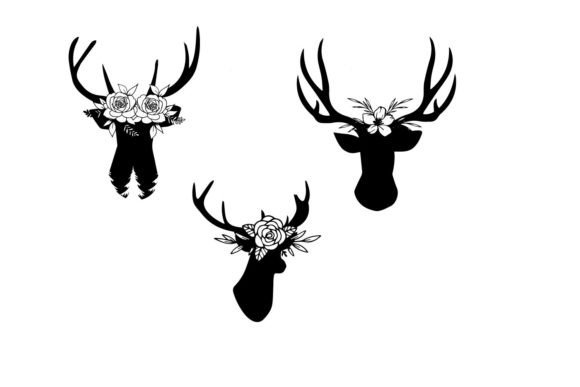 Deer Antlers Floral Bundle