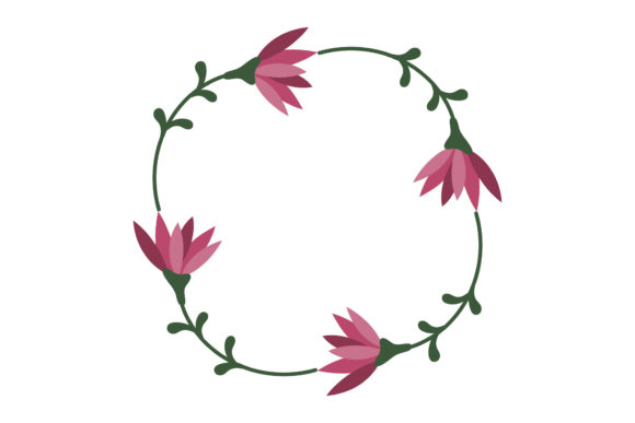 Floral Frame Modern