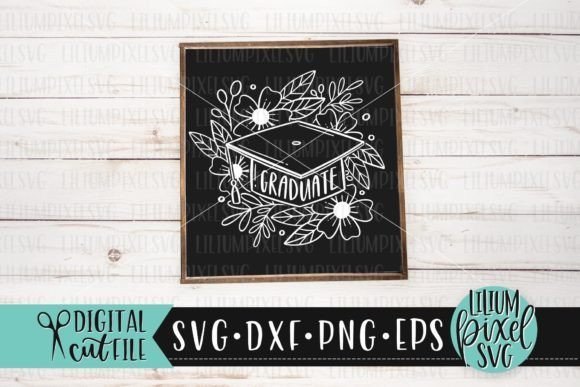 Floral Graduate Cap