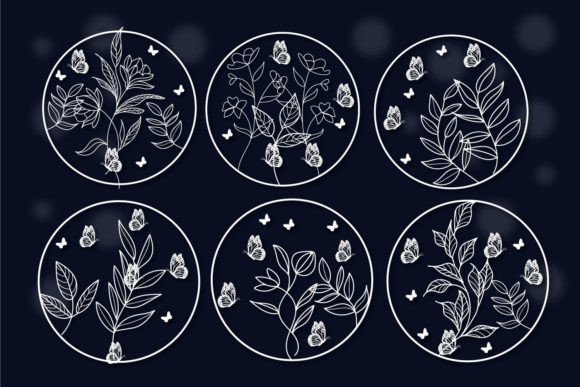 Floral Wall Décor Butterfly Bundle