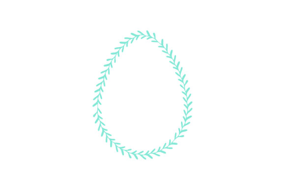 Floral Wreath Eggs Easter