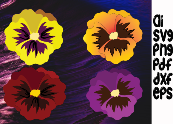 Graphic Floral Bundle