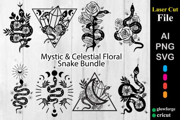 Mystic Celestial Floral Snake Bundle