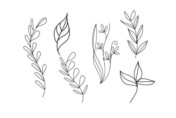 Set of Floral Liner